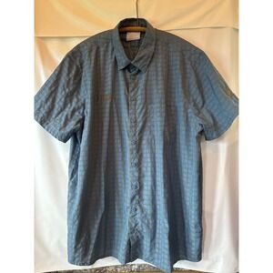 Mammut‎ Lenni Short Sleeve Shirt Teal 2XL Pocket Utility Adventurecore
